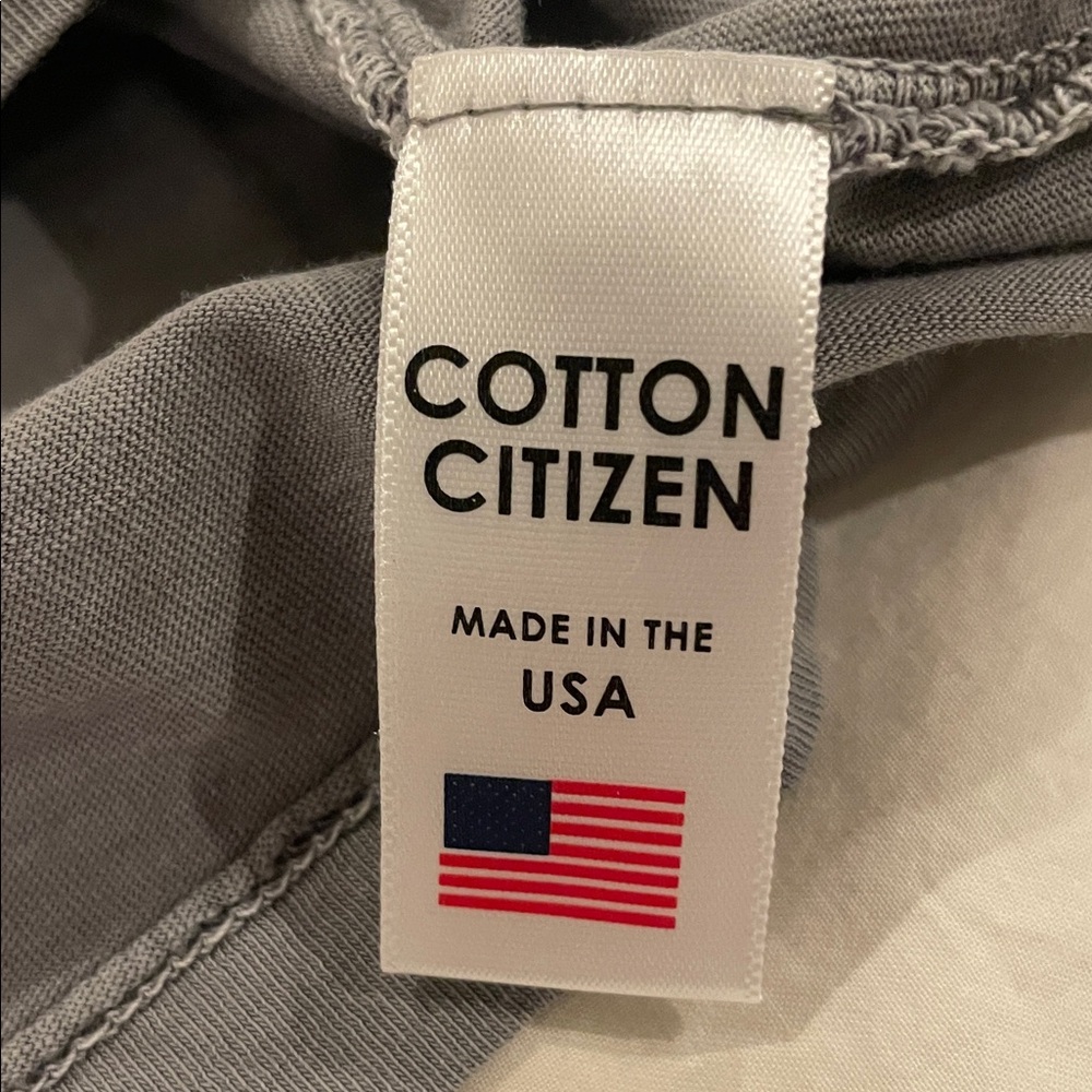 Cotton Citizen Charcoal Long Sleeve Tee - Picture 5 of 9